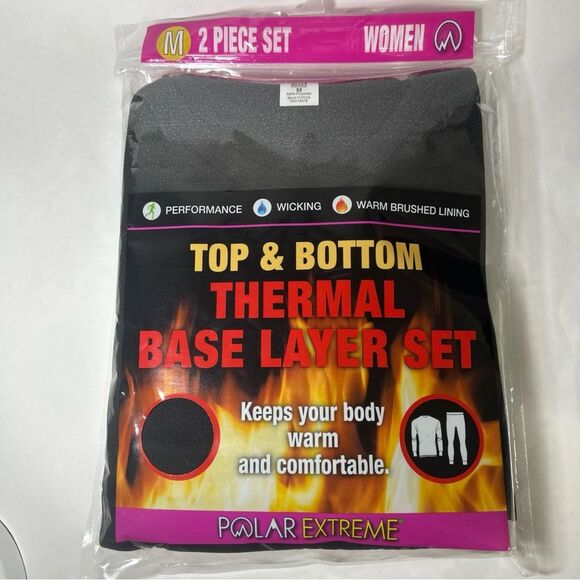 Other - New Polar Extreme Thermal Base Layer Top & Bottom Base Layer Set Women’s Medium